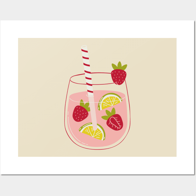 Strawberry Lemon Juice Shirt Icecream Burger Soda Pastry Laugh Joke Hungry Snack Gift Sarcastic Happy Fun Introvert Awkward Geek Hipster Silly Inspirational Motivational Birthday Present Wall Art by EpsilonEridani